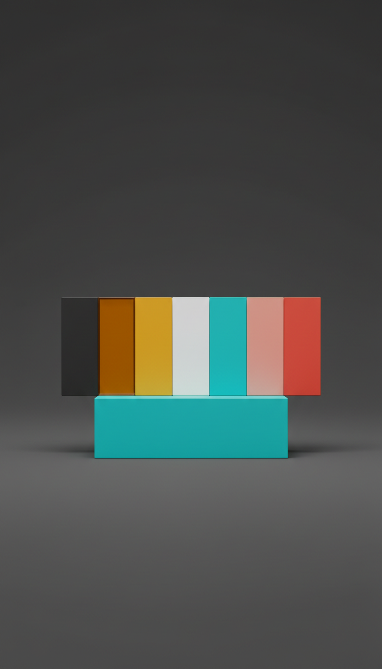 Curated Color Palette Module Inspired by Inventory